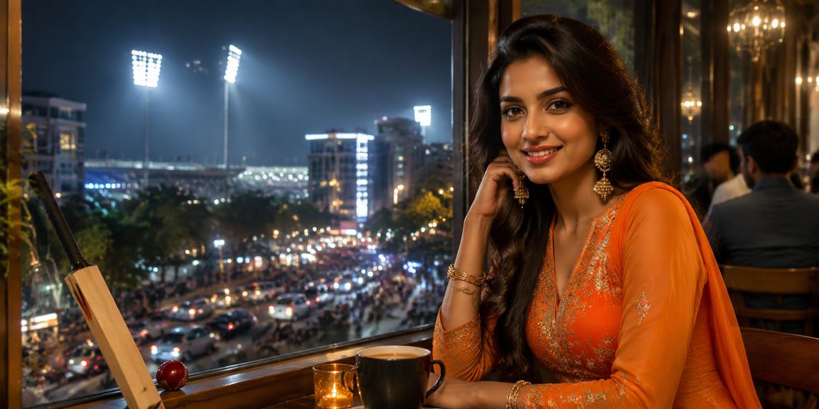 Bangalore MG Road cricket betting scene illustration